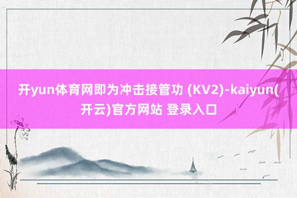 开yun体育网即为冲击接管功 (KV2)-kaiyun(开云)官方网站 登录入口